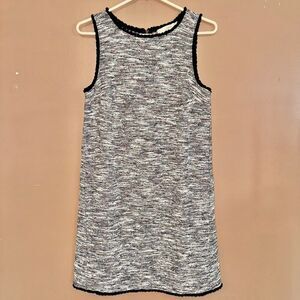 LOFT Ann Taylor Boucle Sleeveless Shift Dress - Size Small